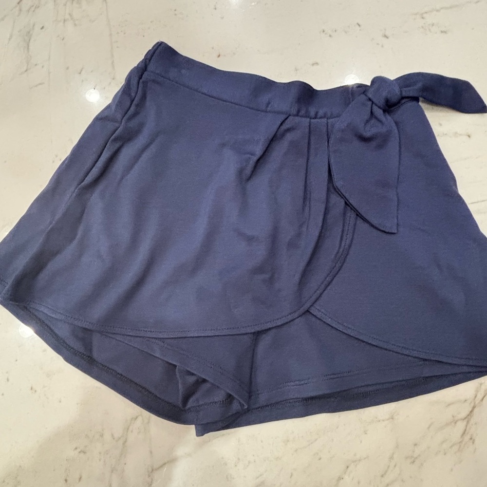 Habitual Navy Wrap Skorts